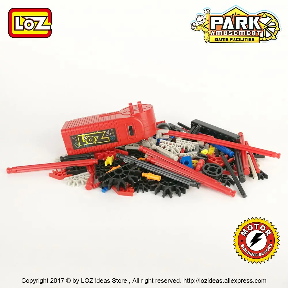 LOZ строительные блоки образовательные роторный стулья Модель парк развлечений