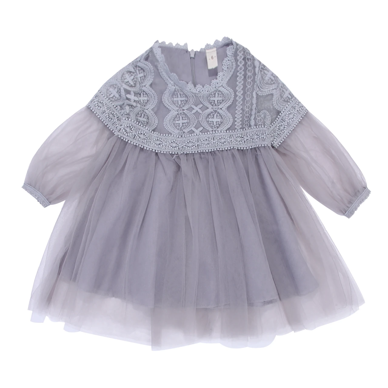Детское кружевное платье пачка с длинным рукавом|baby girl princess dress|baby princessbaby dress |