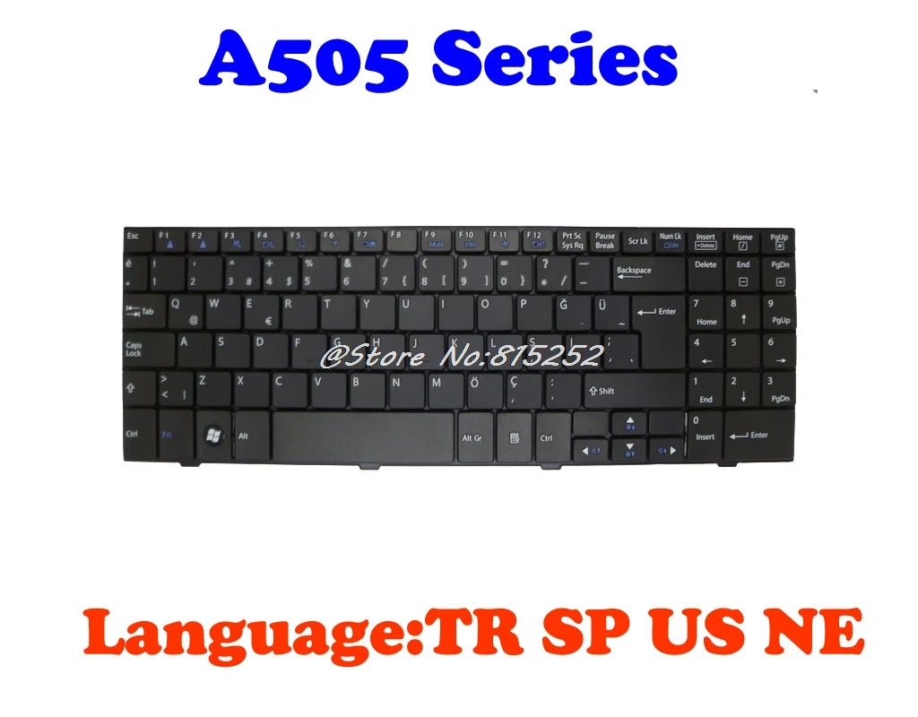 Клавиатура для ноутбука LG A505 A510 A520 D QL9 TR турецкий MP 09M16TQ 9201 SP Испанский 09M16E0