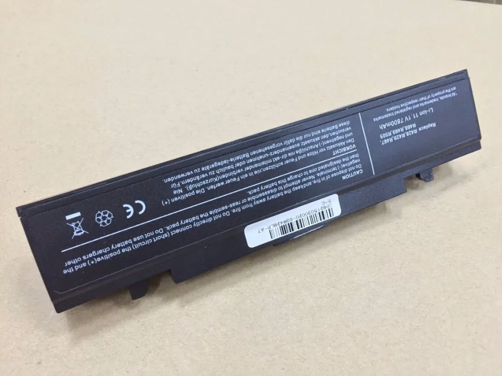 Аккумулятор емкостью 7800 мА · ч для SamSung Φ AA PB9NC6B R468 R458 R505 NP300 NP350 RV410 RV509 R530 R580 R528|battery