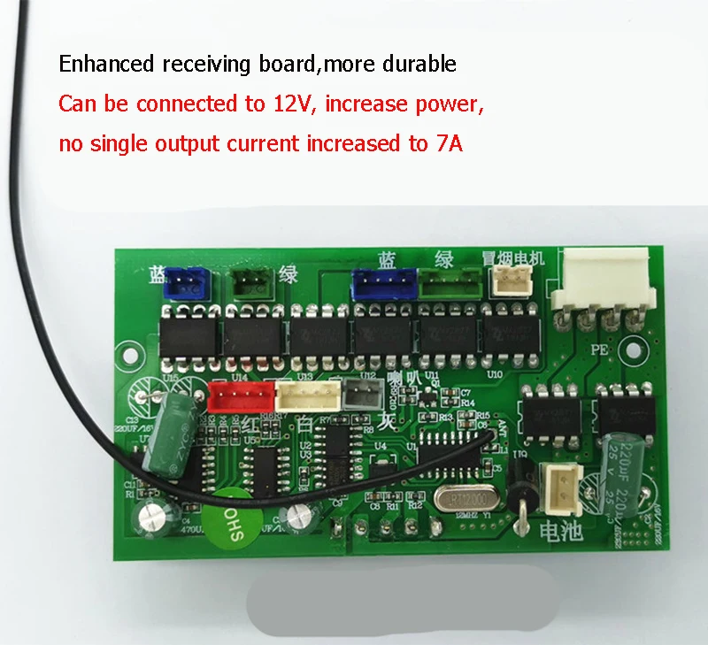 2 4G 23CH пульт дистанционного управления 4 5 V передатчик 7 V/12V Улучшенная плата