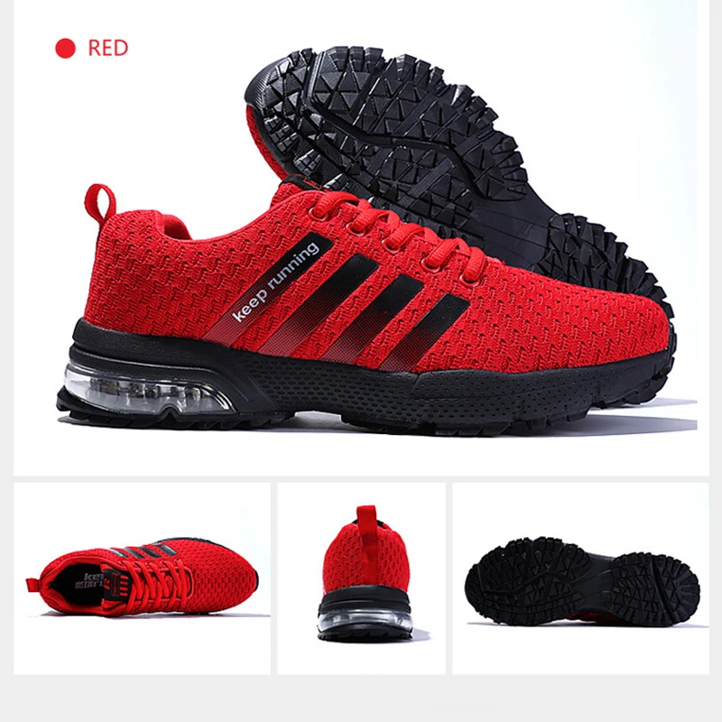 Big yards Breathable Flying Woven Leisure Sports Shoes Comfortable Mesh Lightweight Cushioning Running | Спорт и развлечения