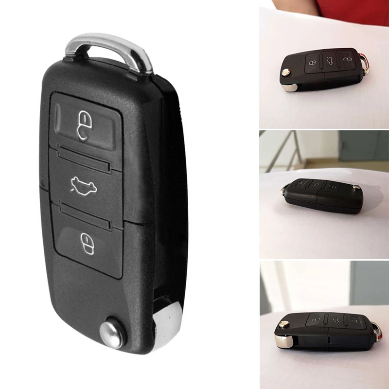 Черный чехол для автомобильного ключа 1 комплект|Ключи-пустышки и замочные