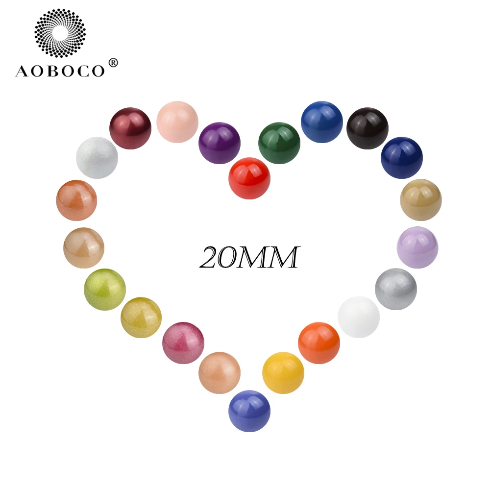 AOBOCO Harmony Bola Ball 20 мм Колокольчик колокольчик цветной мексиканский Музыкальный шар