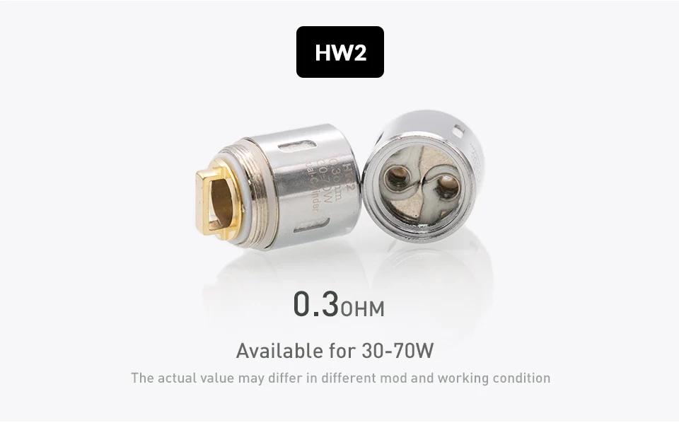 Volcanee 3 шт./лот Sub Ом HW-M 0.15ohm HW N 0.2ohm катушка для электронной сигареты Атомайзер катушка для Ijust 3 комплект Vape Замена ядра