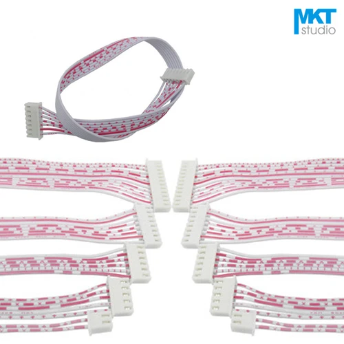 100 шт. 30 см двойной XH2.54 Header AWG26 красный белый проводной кабель 8P 9P 10P | Обустройство