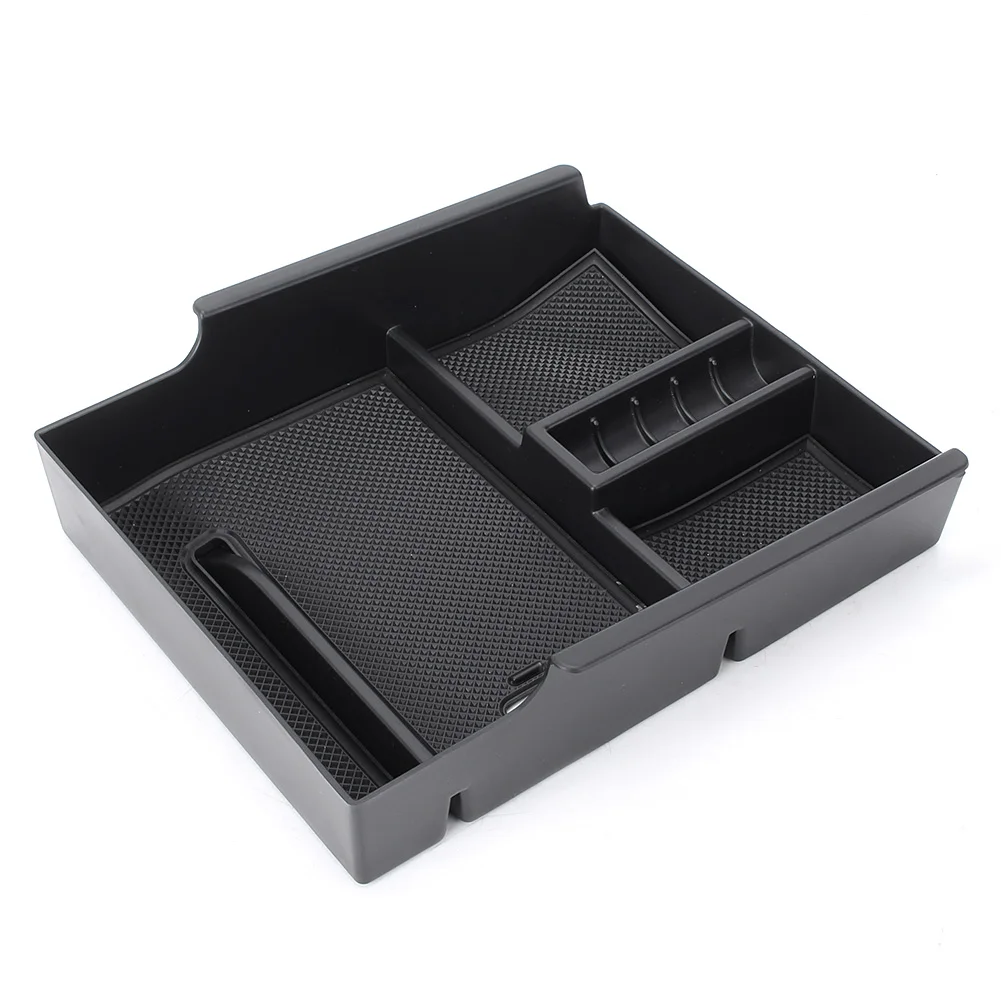 Черный АБС-пластик автомобильный ящик в салон для хранения подлокотнике