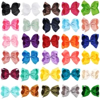 30 pcslot 6 inch girls hairbow children hair clips kids newborn hairpins girls hair bows clips hair accessories ties barrettes