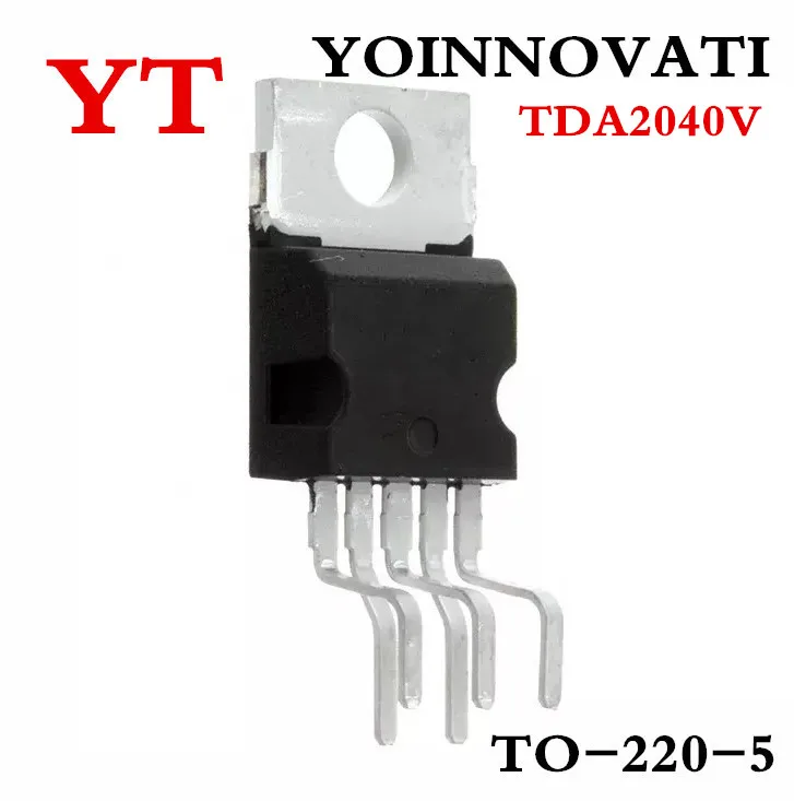 10 шт./лот TDA2040V TDA2040 IC TDA 2040 AMP аудио PWR HIFI PENTAWATT5 лучшее качество.|tda 2040|tda ictda amp |
