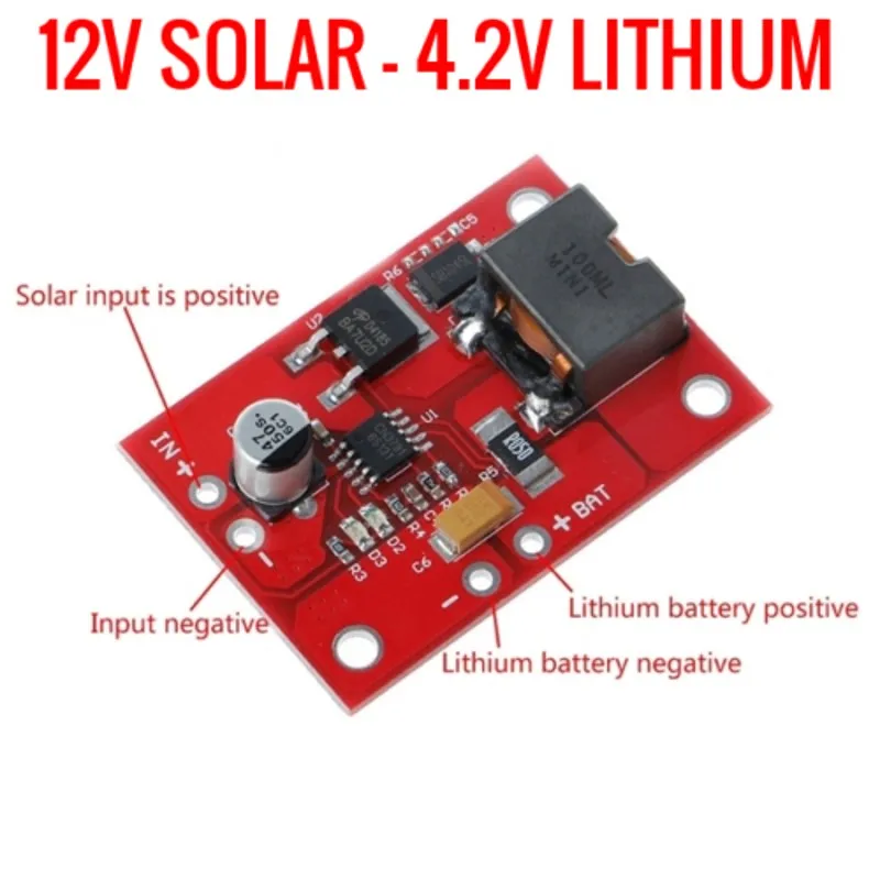 12V SOLAR TO 3 7 V 4 2 литиевая батарея 18650 3A преобразователь MPPT Контроллер заряда|mppt solar