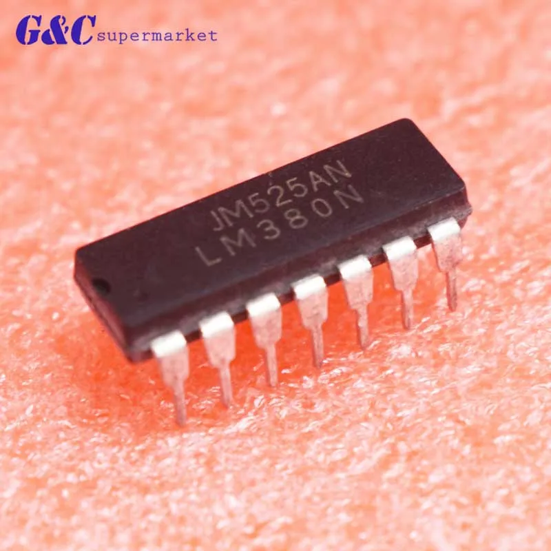 1/5 шт LM380N 14PIN LM380 NSC аудио усилитель мощности Инкапсуляция IC | Электронные