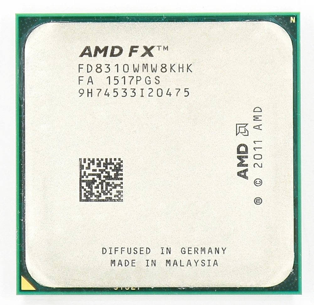 Восьмиядерный процессор AMD FX 8310 3 4 ГГц 4G/8M/95 Вт разъем AM3 +|Процессоры| |