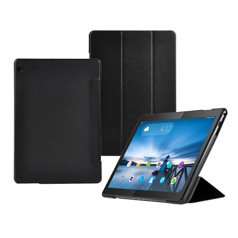 Тонкий чехол-книжка чехол-подставка из полиуретана для lenovo Tab M10 TB-X605L X605 роскошный флип раскладный кожаный чехол 20 шт./лот
