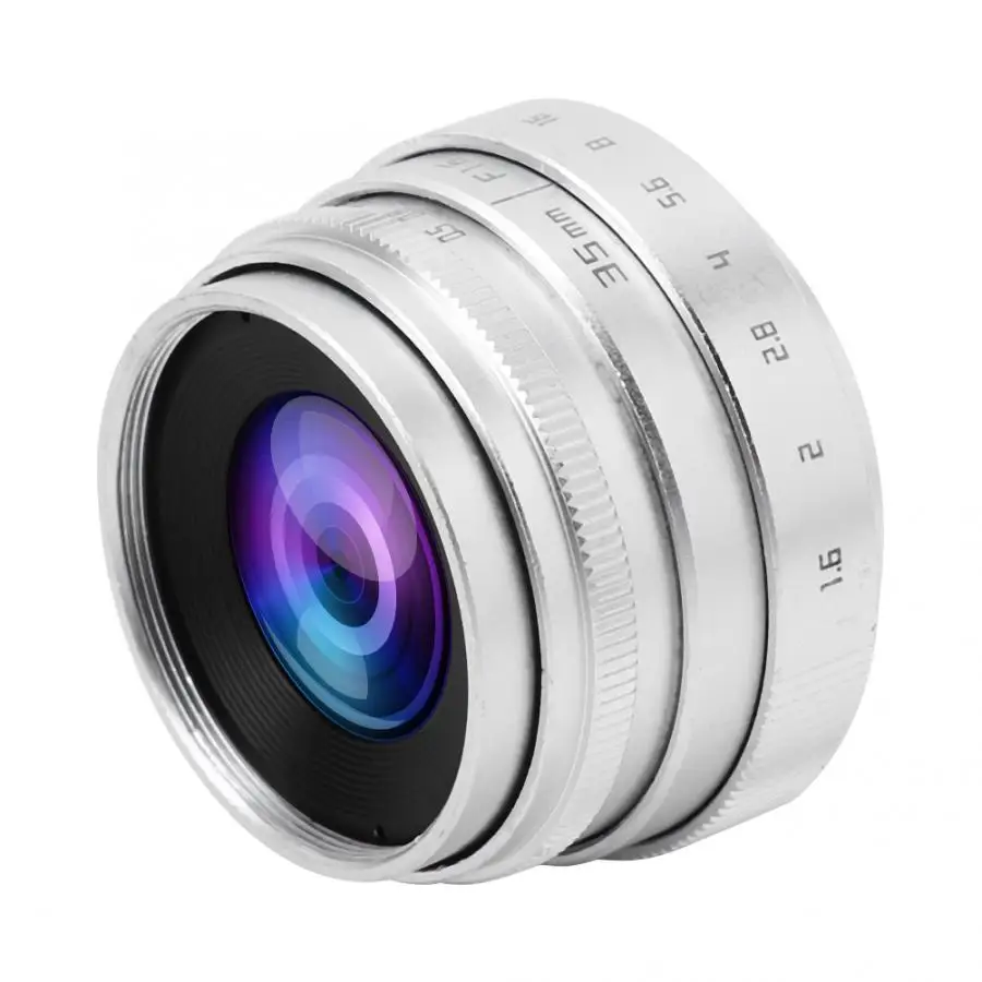35 мм F1.6 CCTV C Mount большая апертура объектива для sony NEX M4/3 FX адаптер объектива f/1,6 Максимальная апертура микро одиночный объектив