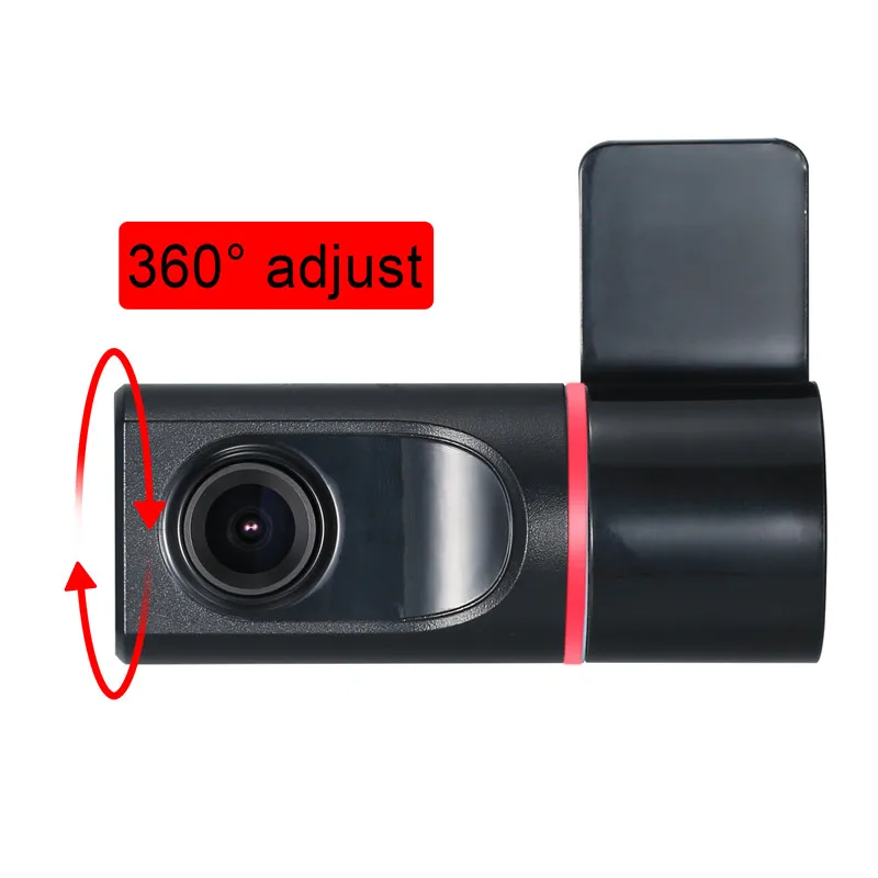 ADAS Dash Cam мини USB скрытый Автомобильный DVR рекордер с E-dog вращение на 360 градусов для