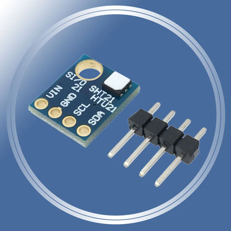 Датчик влажности с интерфейсом I2C IIC Si7021 промышленный Высокоточный модуль