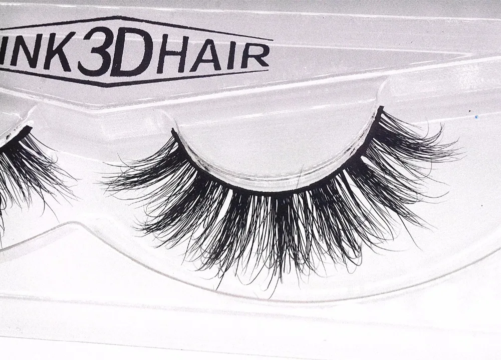 DM25 новые высококачественные объемные 3D накладные ресницы ручной работы из норки