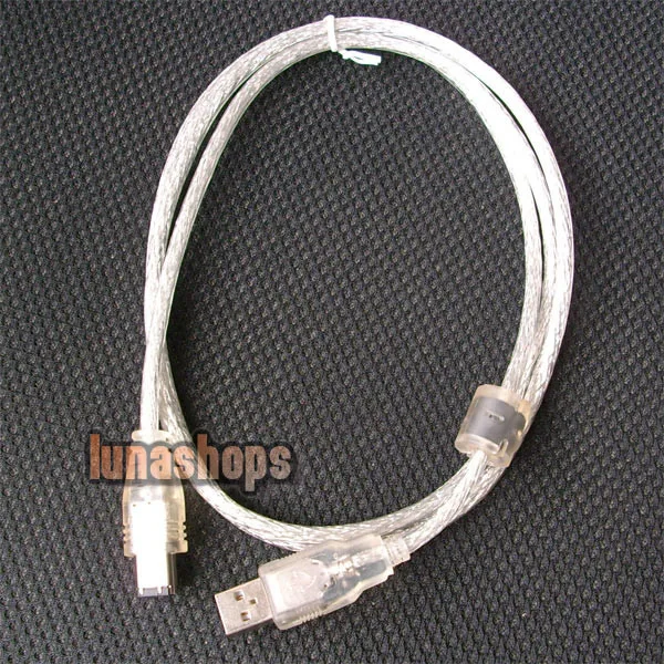 

USB к IEEE 1394 4 к 6 pin Firewire i-Link DV кабель ПК LN000583