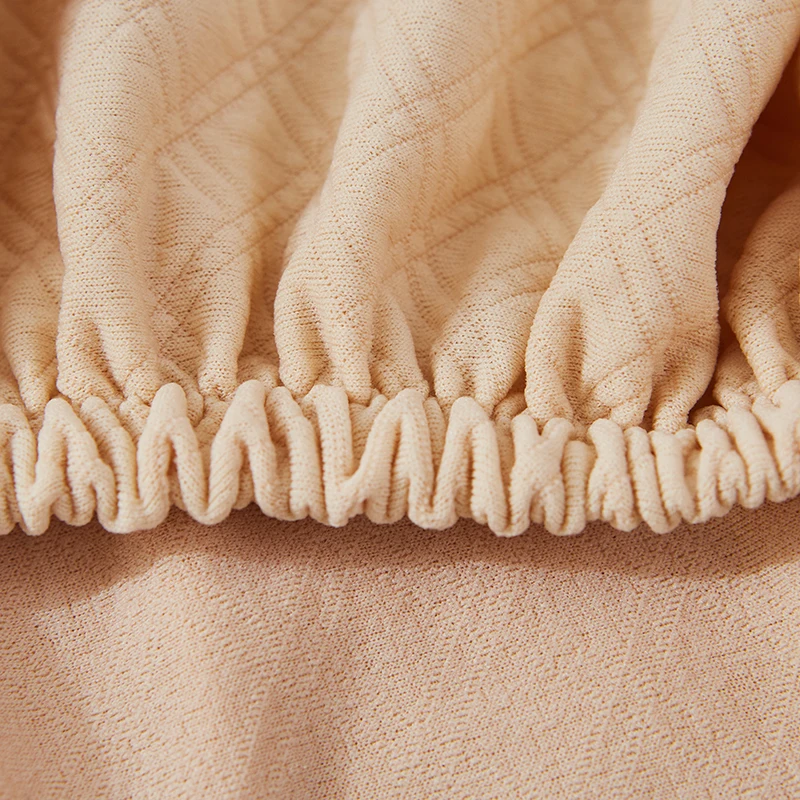 Трехместный Одноцветный чехол для дивана жаккардовый спандекс эластичные