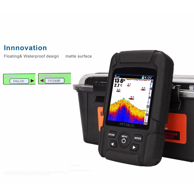 Морской gps Высокое разрешение реальный плавающий и водонепроницаемый детектор