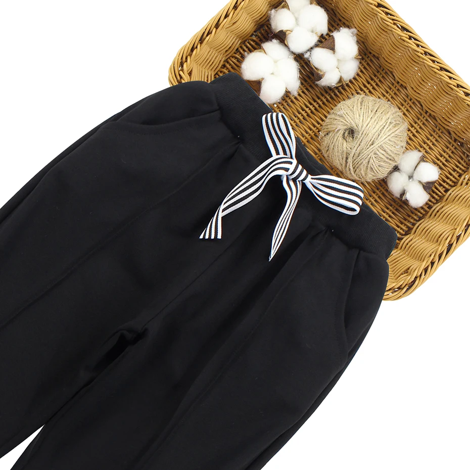 Одежда для девочек подростков полосатая толстовка с капюшоном + штаны спортивный