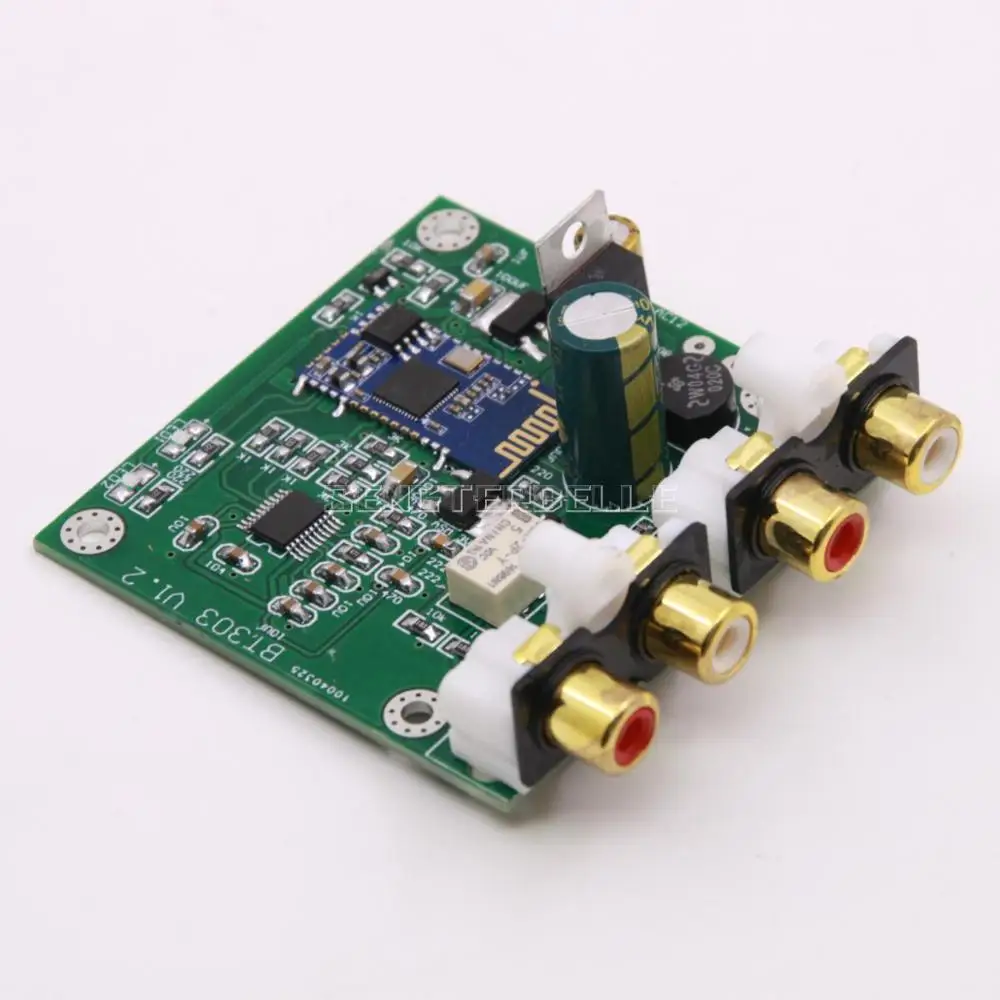 CSR QCC3003 Bluetooth 5,0 приемник плата PCM5102A аудио DAC декодер плата с аналоговым входом и выходом