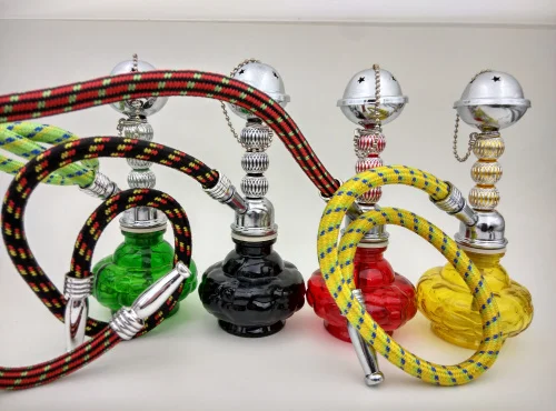 mini16cm single hose Стеклянный кальян одиночный шланг Pumkin кальян-цвет варьируется Водопровод - Цвет: mini16cm single hose