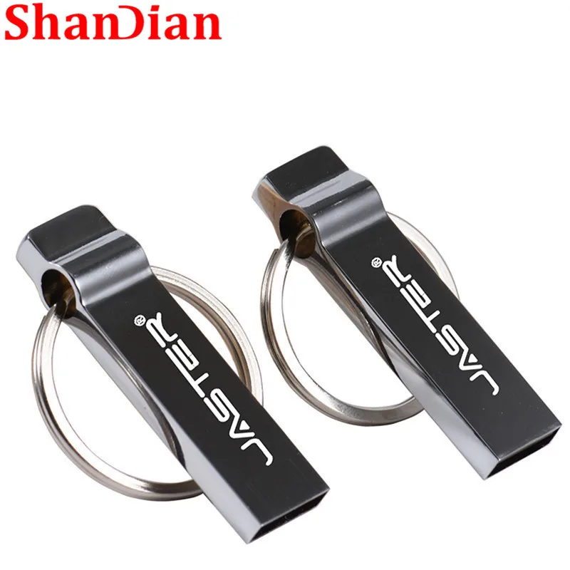 USB-флеш-накопитель SHANDIAN 8/16/4/32 ГБ металлический с кольцом для ключей | Компьютеры и