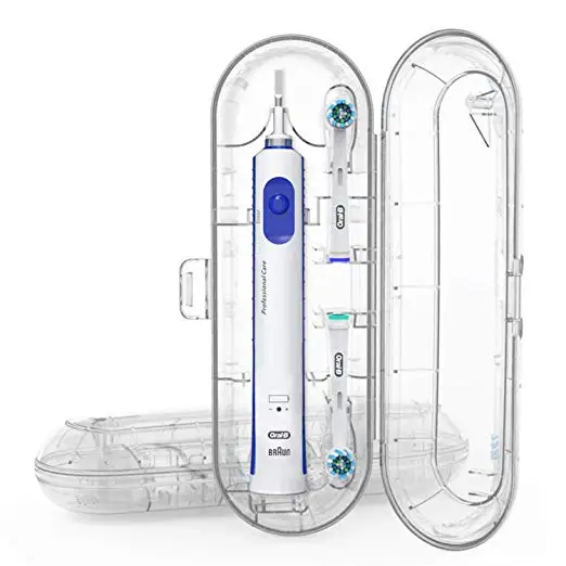 Дорожный футляр для электрической зубной щетки Oral B переносной (1 упаковка