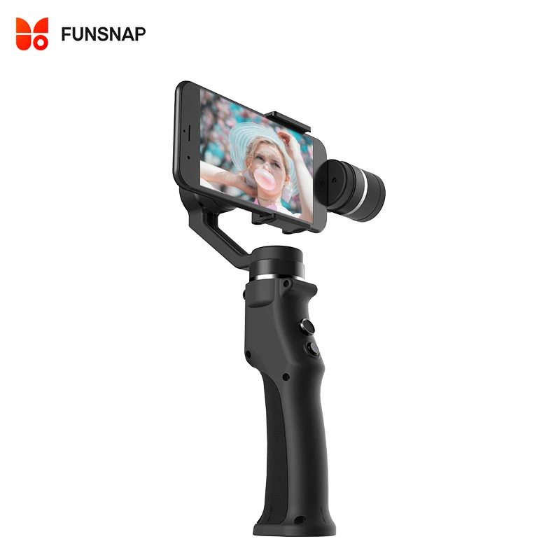 FUNSNAP захвата 3 оси ручной Gimbal стабилизатор смартфон для iPhone X 6 7 8 плюс samsung Zhiyun