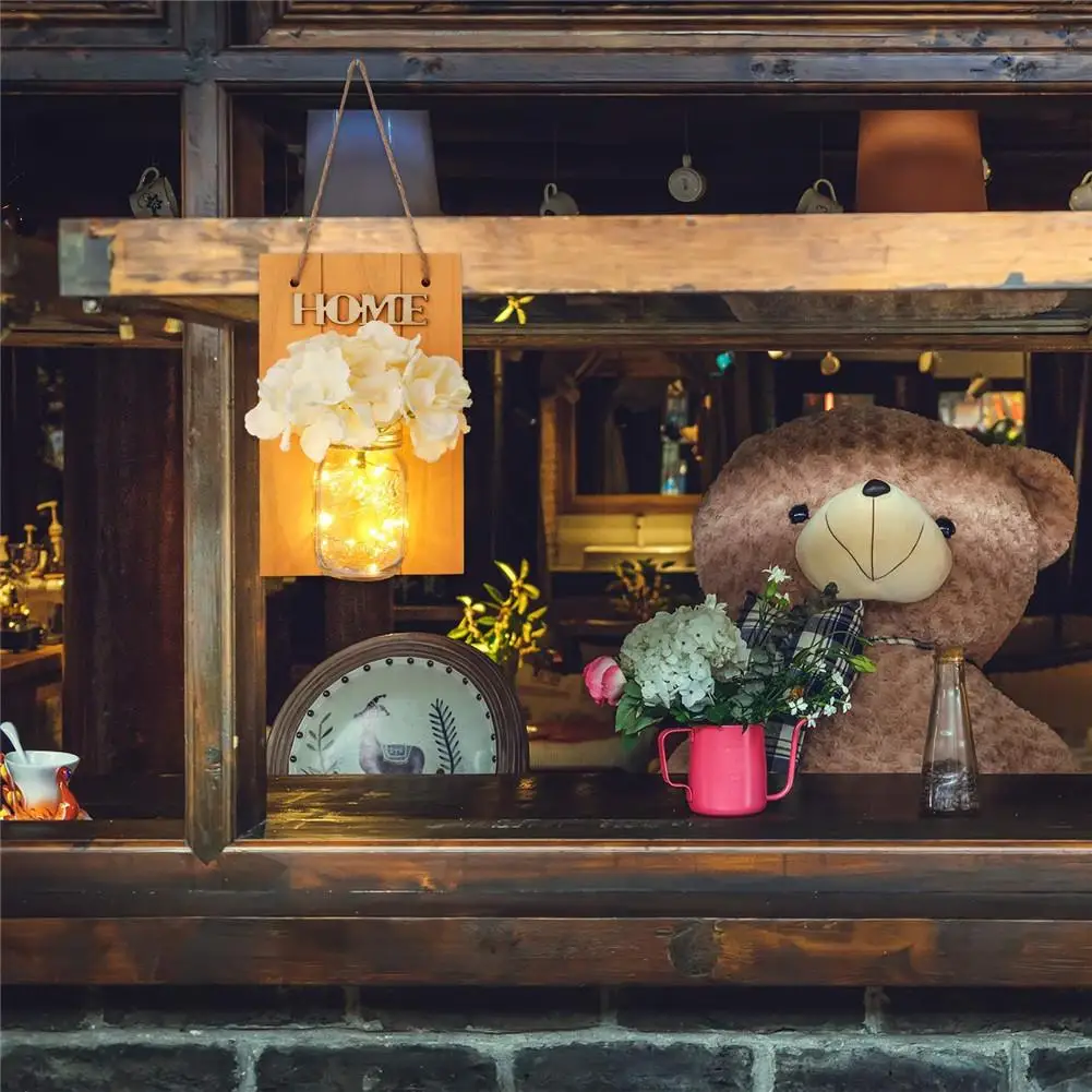 Настенный декоративный подвесной светильник имитация гортензии стеклянная