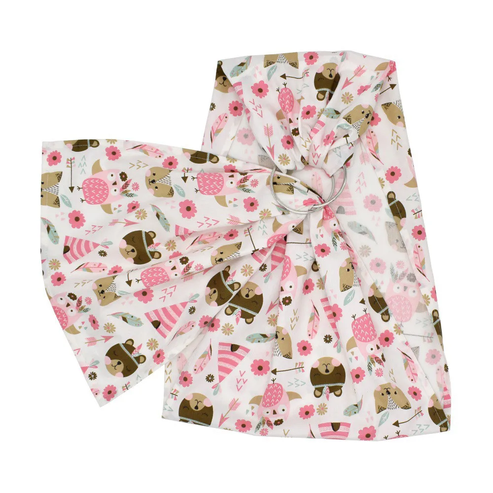 LONSANT слинг для переноски детских кукол детский рюкзак с цветочным принтом