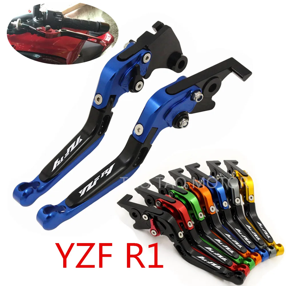 CK Cow KING мотоцикл для Yamaha YZF R1 1999 2000 2001 CNC Алюминиевые Регулируемые гоночные рычаги