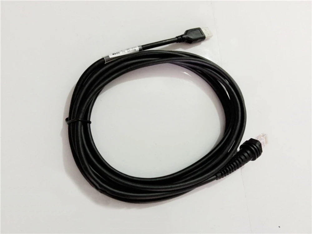 2 pack сканер штрих кода USB кабель м (7 футов) для HHP 1900g Hyperion 1300g Xenon 1900/1902 Voyager 1250g/1200g