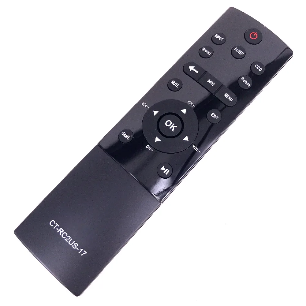 Новый оригинальный пульт дистанционного управления для TOSHIBA TV CT RC2US 17 55L621U 49L621U