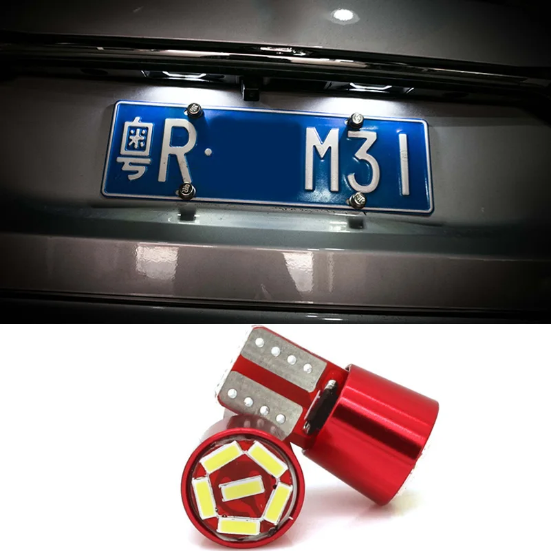 2x Canbus T10 W5W LED 4014 автомобильные лампы 168 194 номерной знак лампа белая для Mazda 3 Axela 6 CX 5