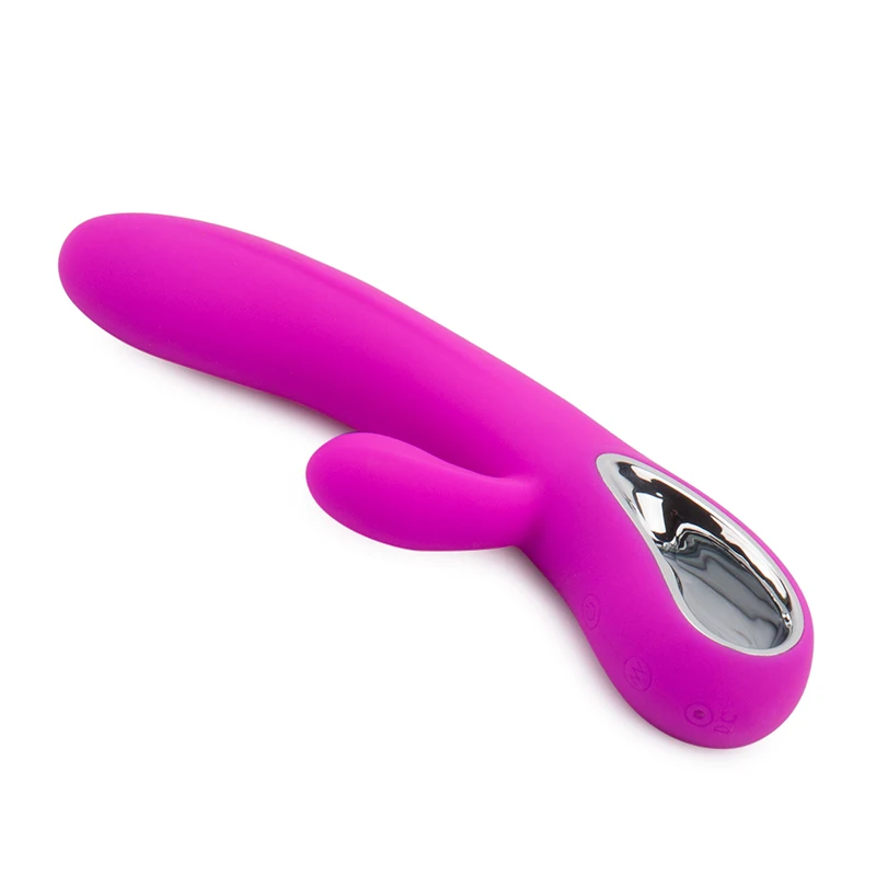 Эротический силиконовый вибратор с кроликом 12 режимов мощный Стимулятор клитора