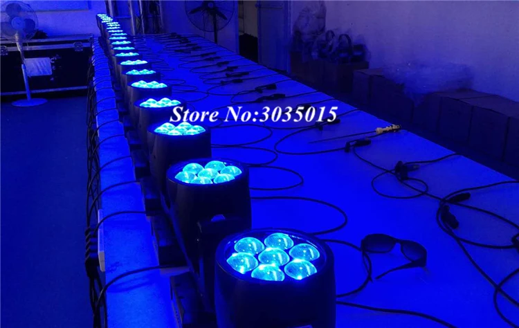 Новый DMX512 7*12 Вт светодиоды RGBW Луч моющийся зум свет движущийся головной