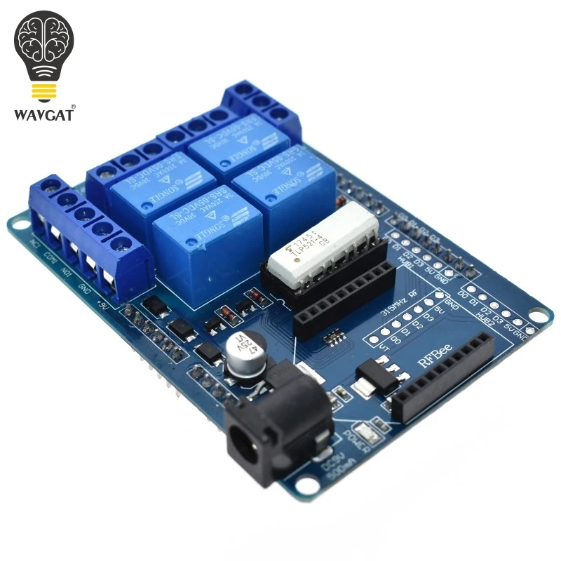3а 240В 4-канальный беспроводной релейный модуль оптоизолятор Xbee Bluetooth Bee Релейный