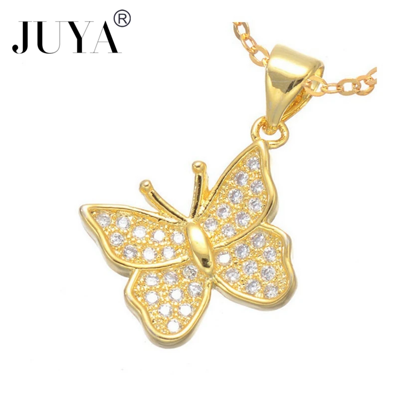 Популярная модная Модная медная циркониевая подвеска стрекоза для DIY ожерелья