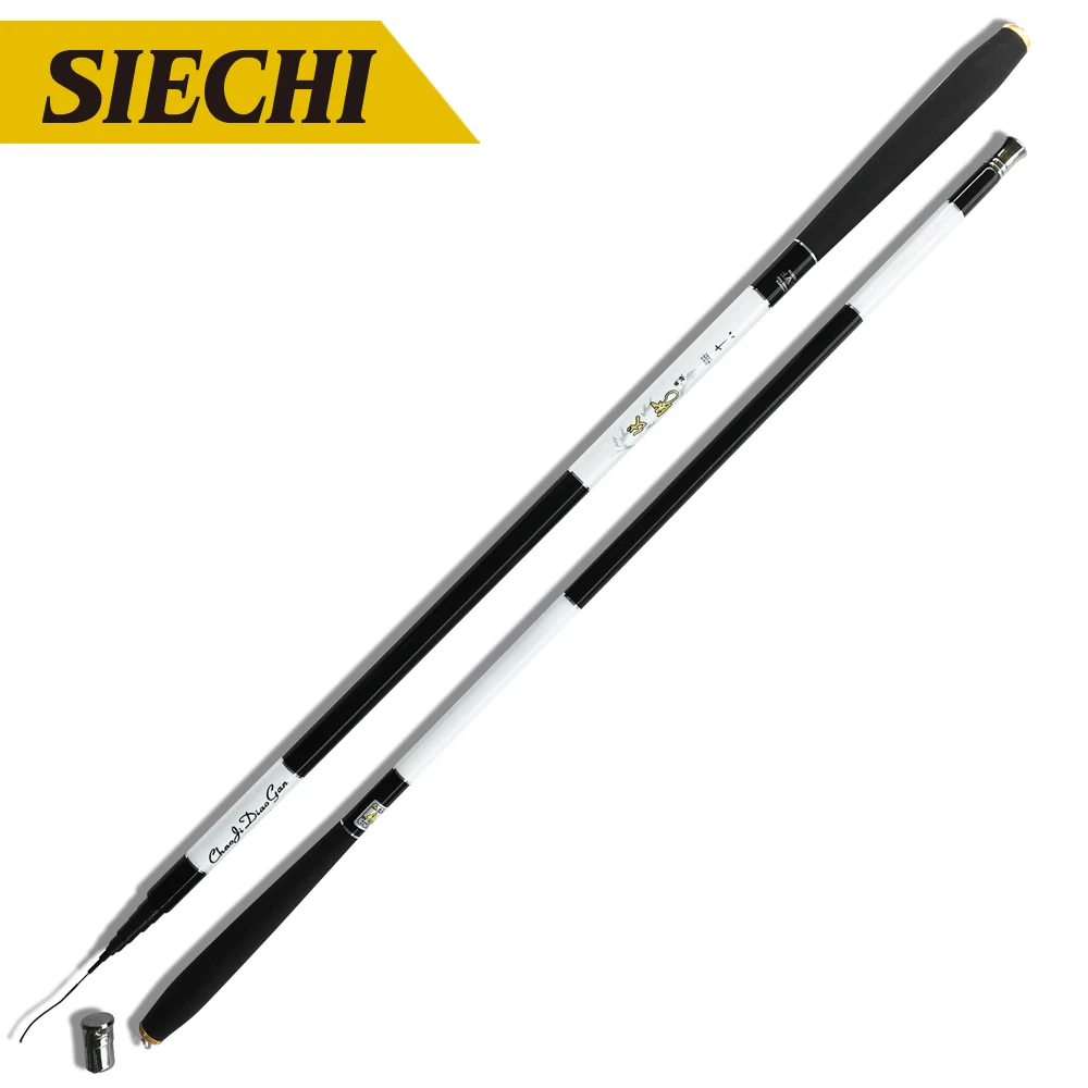 Телескопическая удочка SIECHI из углеродного волокна ультра светильник ручная