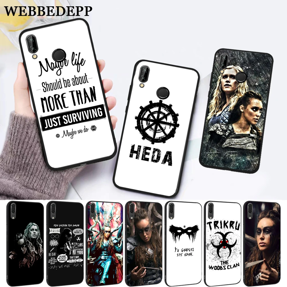 Силиконовый чехол Heda Lexa 100 для ТВ шоу Huawei P8 Lite 2015 2017 P9 2016 Mimi P10 P20 Pro P Smart 2019 P30|Бамперы|