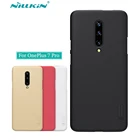 Чехол OnePlus 7 Pro, чехол для OnePlus 8, матовый защитный чехол Nillkin для OnePlus 7T Pro, жесткий матовый бампер, Подарочный держатель