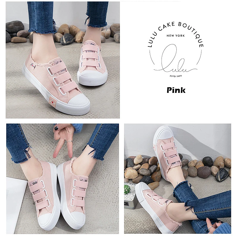 Новая спортивная обувь, женские модные кроссовки, zapatos de mujer размера плюс, тканевая прошитая обувь на липучке, женская обувь для бега basket homme