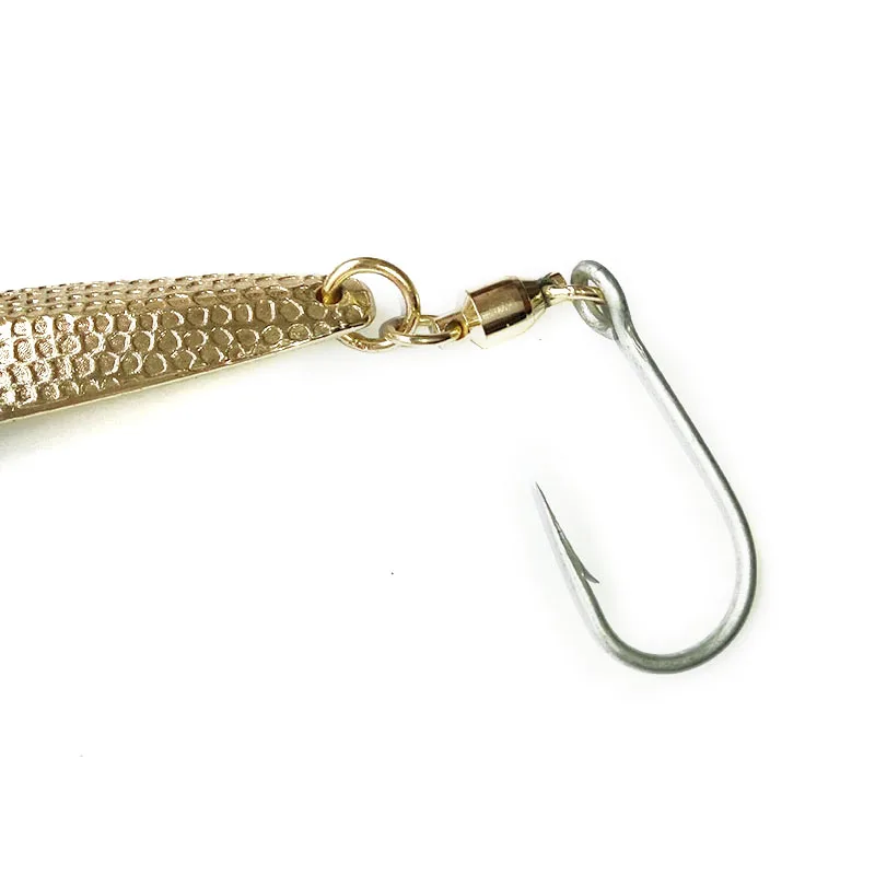 Алмазная приманка для ловли крупной рыбы 1 шт./упак. 42 г Золотой/Серебряный цвет