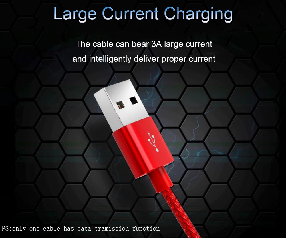 Orico нейлоновый 3 в 1 usb кабель для быстрой зарядки и синхронизации данных Samsung Xiaomi
