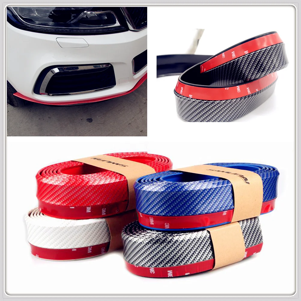 Автомобильная Резиновая полоса для бампера 2 5 м передняя губа багажника Volkswagen VW