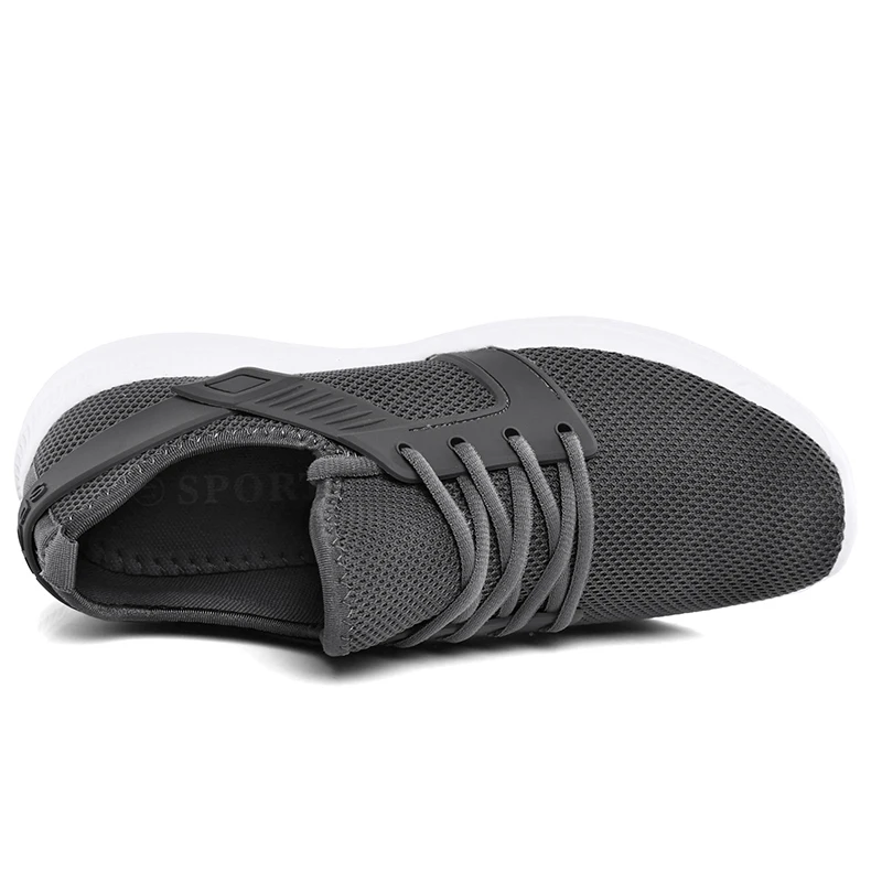 Hemmyi Mens Shoes Casual Breathable Mesh Light Outdoor Sneakers Spring/Autumn Male Footwear Lace-Up Zapatos De Hombre | Обувь