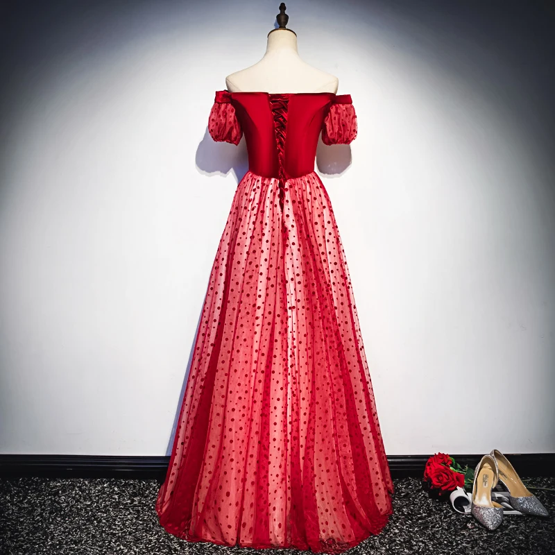 JANCEMBER 2019 новейшее легкое элитное вечернее платье с вырезом лодочкой и открытыми