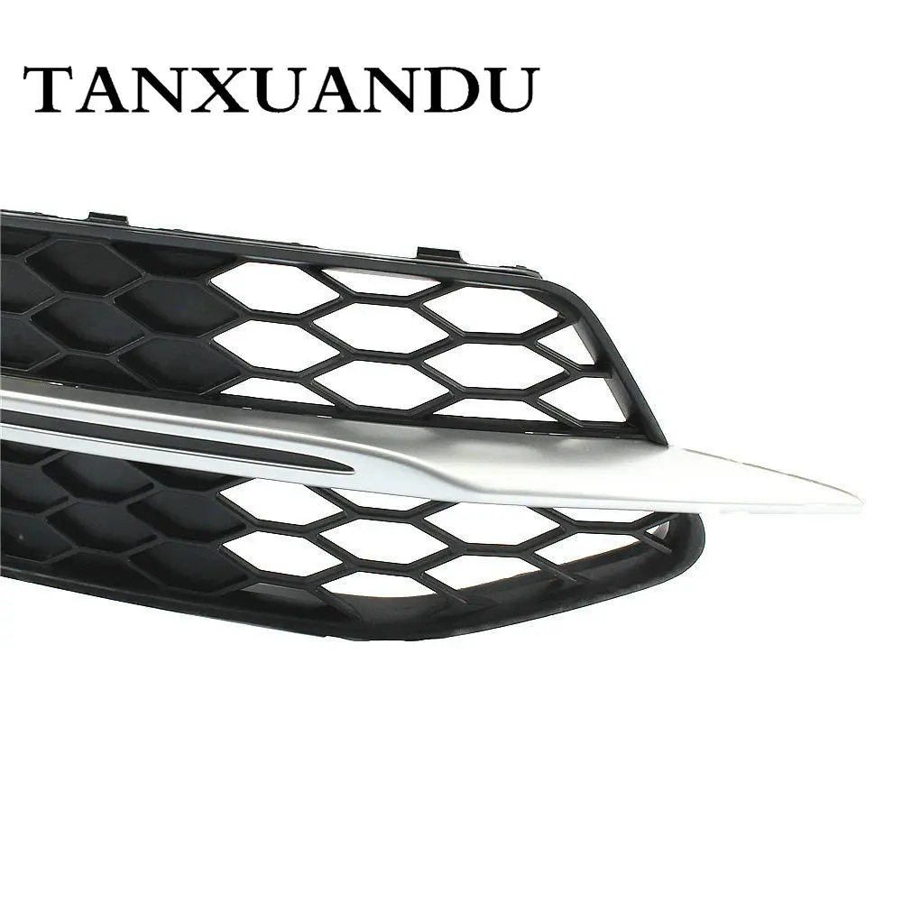 Отделка L & R передний бампер Нижняя решетка решетки сетки для AUDI S6 S Line C7 12 14